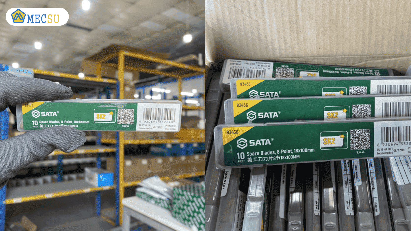 bộ lưỡi dao rọc giấy SATA 93436